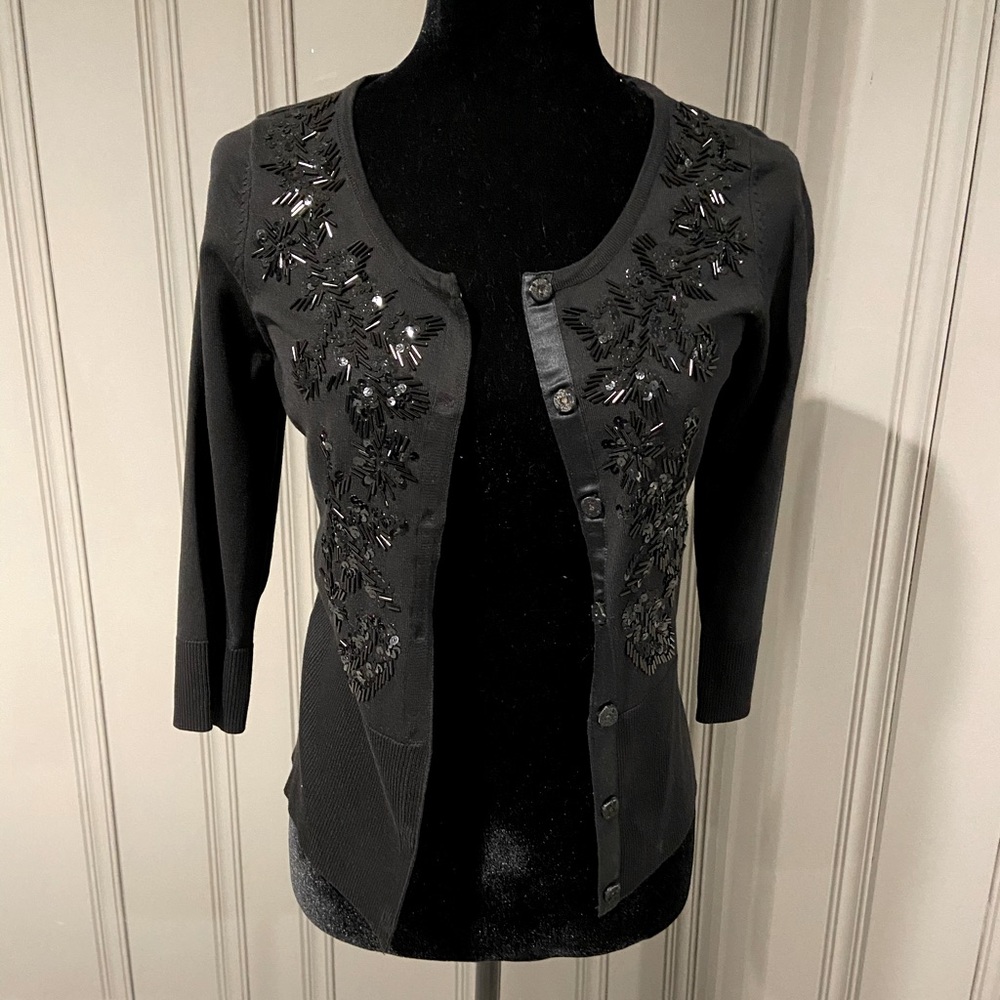 Black House White Market Sparkle Cardigan Size S